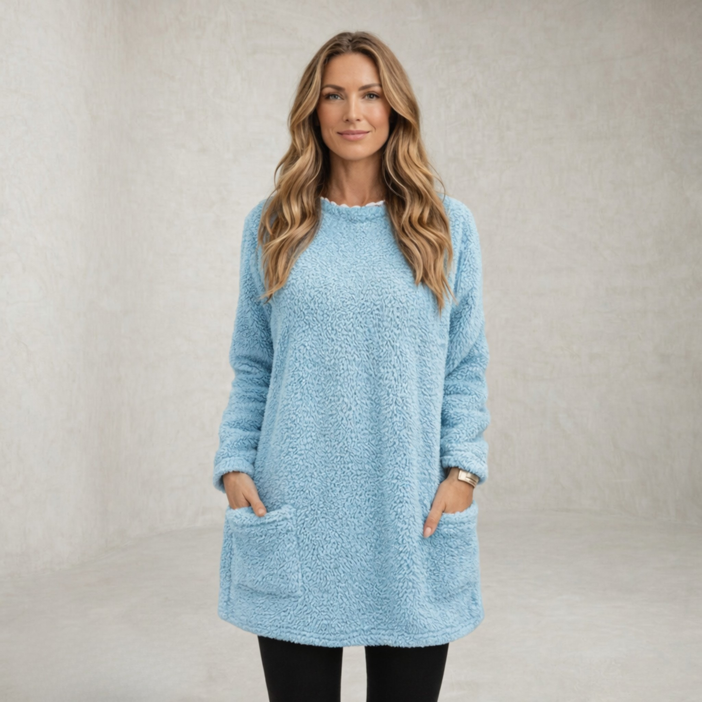 Scarlett | Longline Pocket Sweater