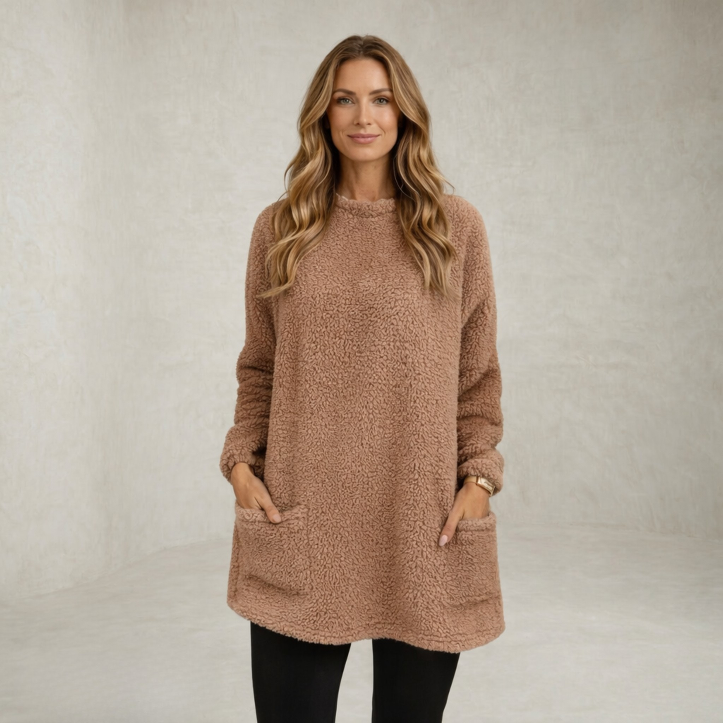 Scarlett | Longline Pocket Sweater