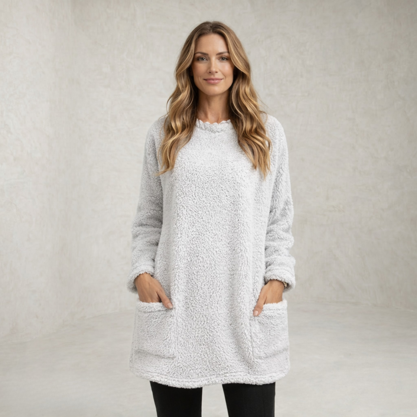 Scarlett | Longline Pocket Sweater