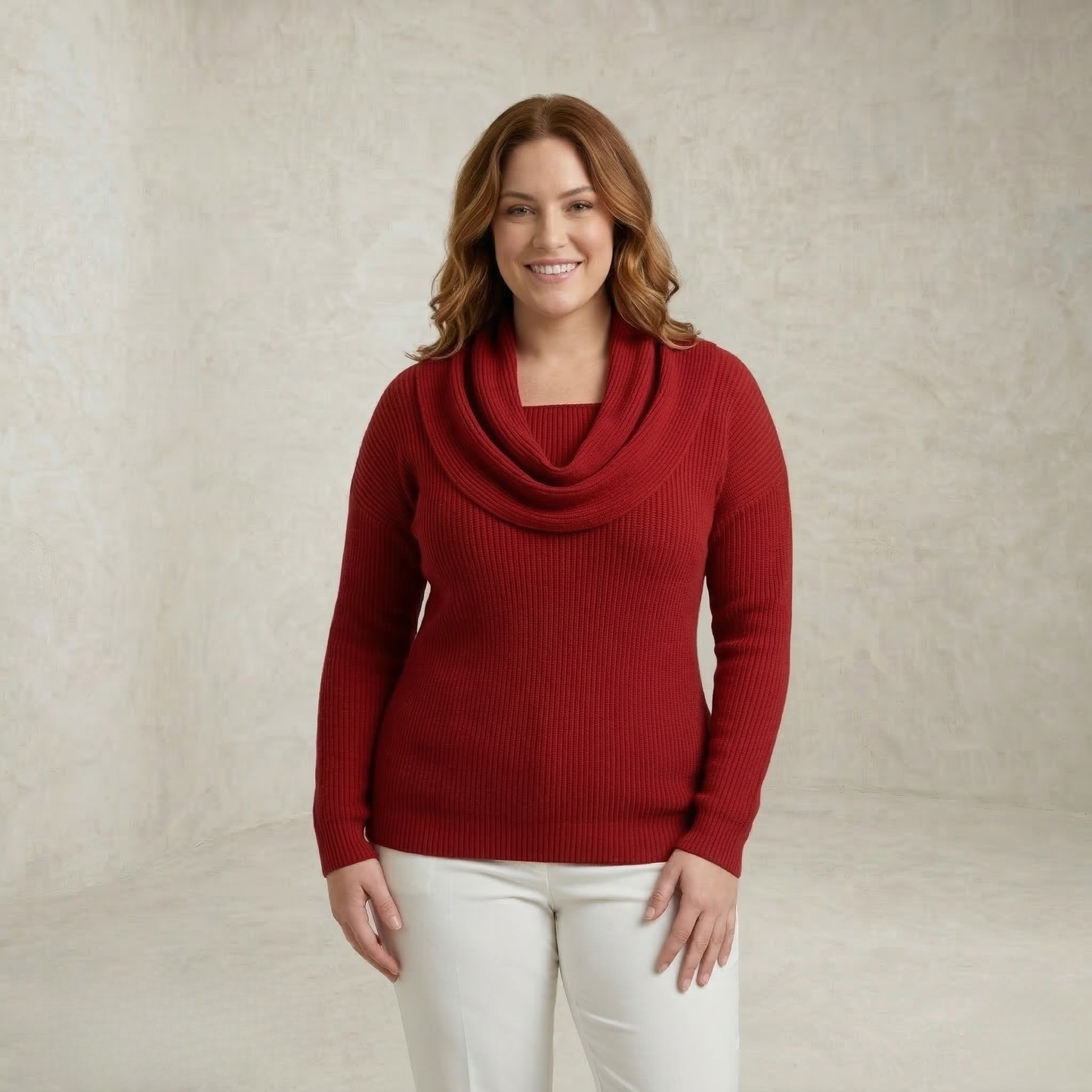 Sophia | Bold Turtleneck Knitted Sweater