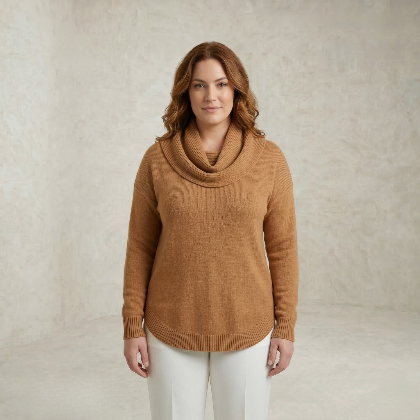 Sophia | Bold Turtleneck Knitted Sweater
