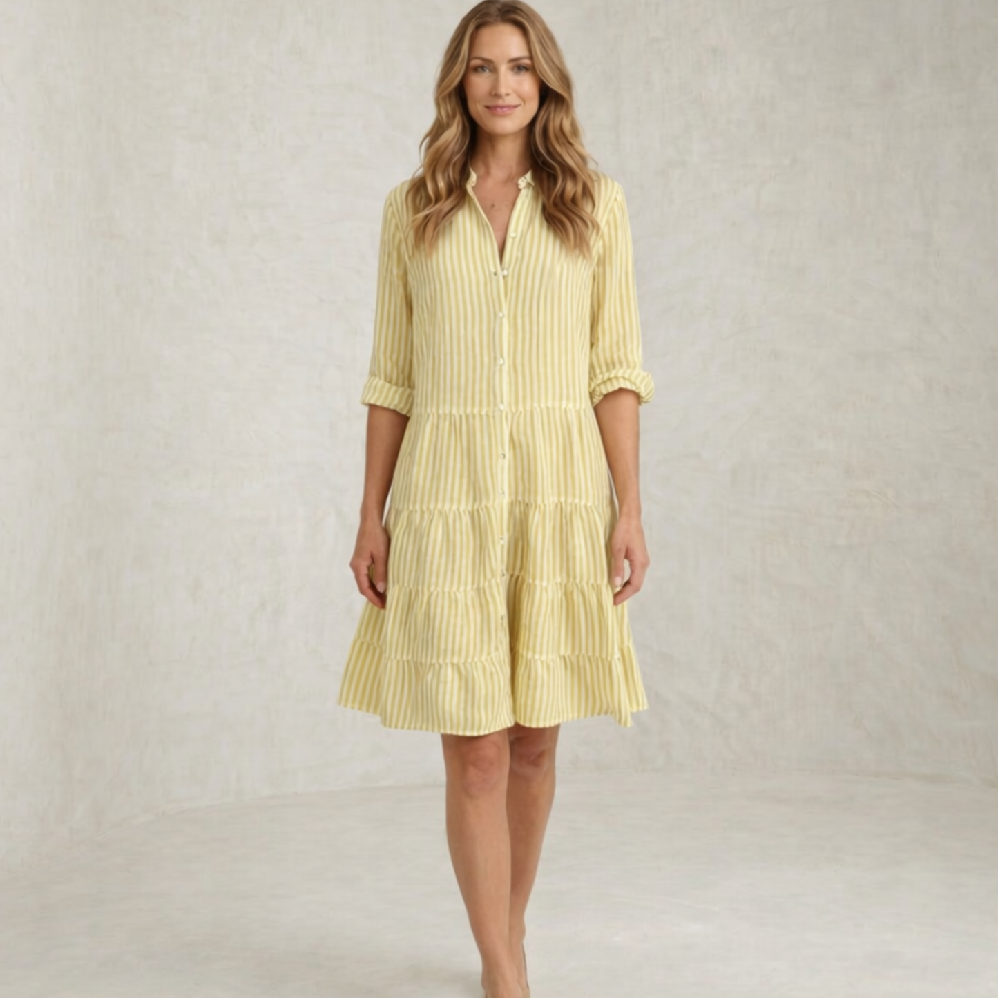 Stella | Breezy Striped Mini Dress