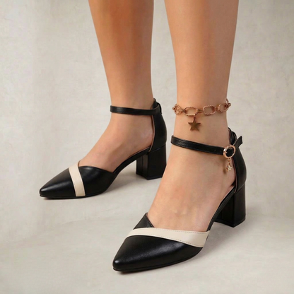 Una | Stable Block Heel Sandals with Secure Fit