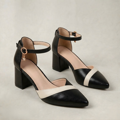 Una | Stable Block Heel Sandals with Secure Fit