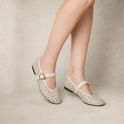 Zoya | Soft Flexible Cutout Everyday Flats