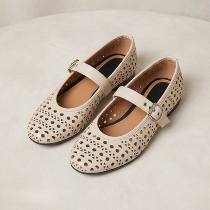 Zoya | Soft Flexible Cutout Everyday Flats